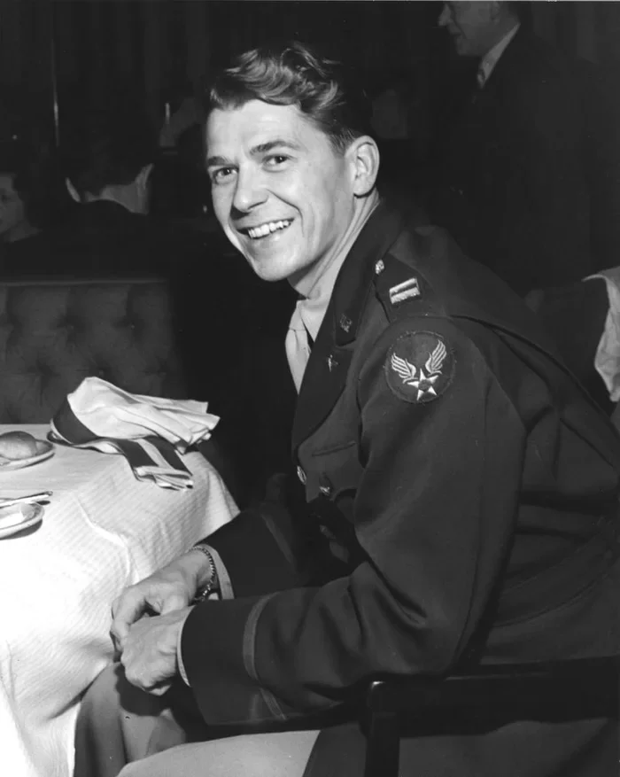 ronald reagan in the military as a captain