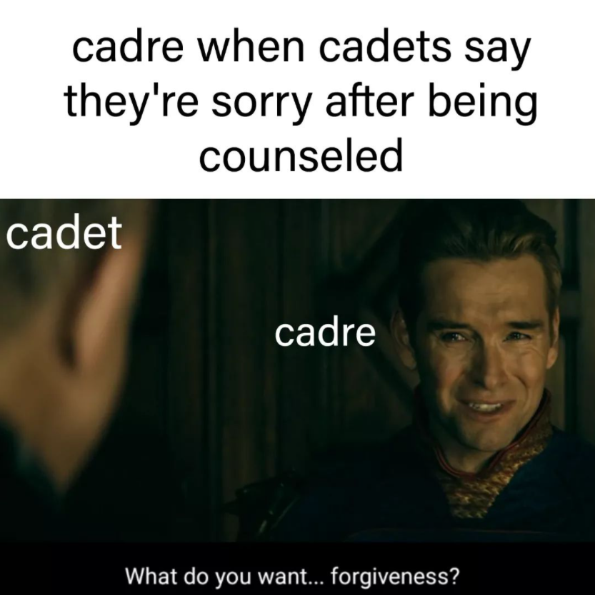 cadet military memes
