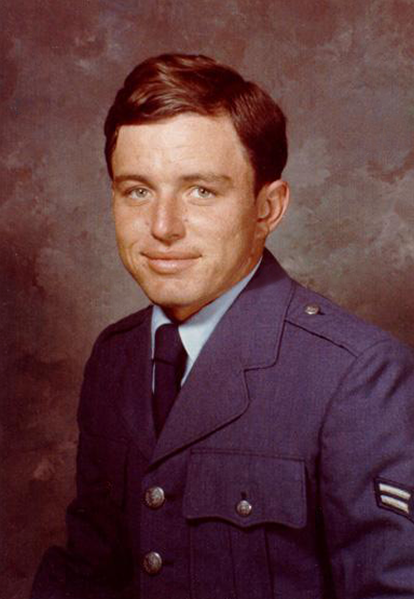 U.S. Air Force photo of Sergeant <a href="https://en.wikipedia.org/wiki/Jerry_Mathers">Jerry Mathers</a>.