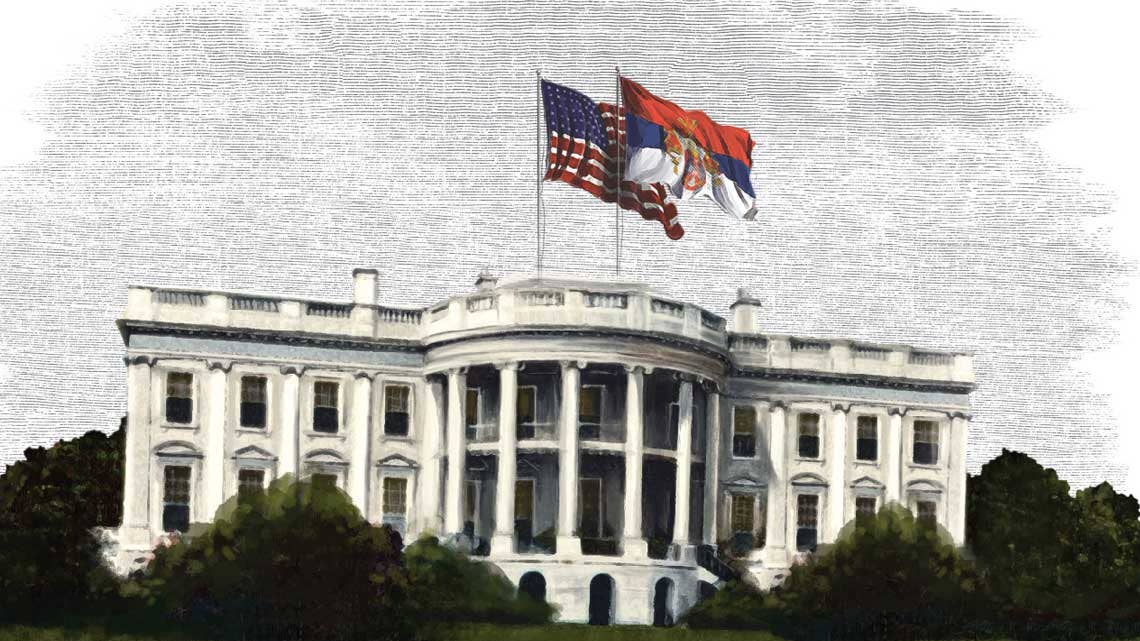 foreign flags over white house