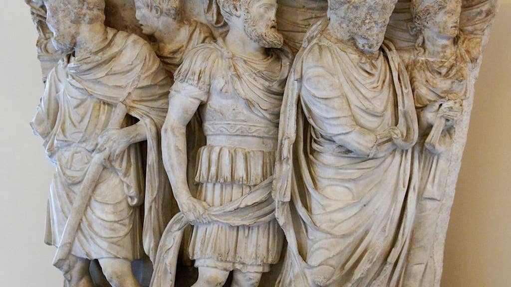 This is what the funeral of a roman general would look like