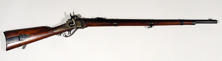 The 1859 Berdan Sharps rifle.