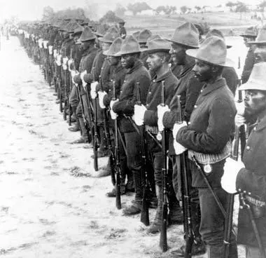 Buffalo Soldiers served as some of the first National Park Rangers