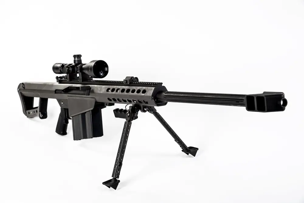 <em>The M107 .50-cal rifle is the military designation for Barrett's M82 rifle (U.S. Army)</em>