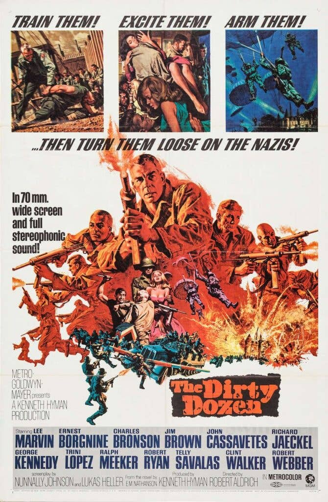the dirty dozen military movie endings