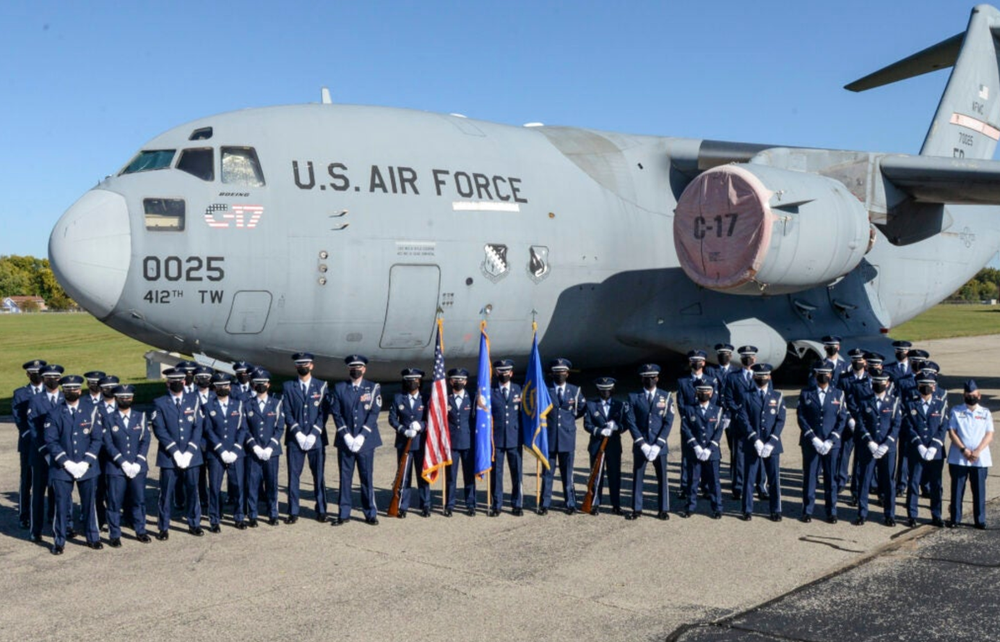 The Wright-Patterson AFB Honor Guard is the largest and busiest in the Air Force (U.S. Air Force)