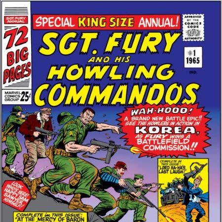 sgt fury military comics