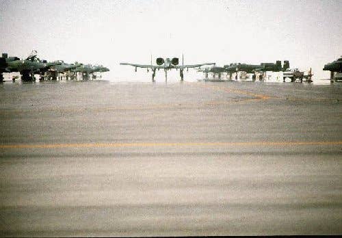 a-10 during the gulf war