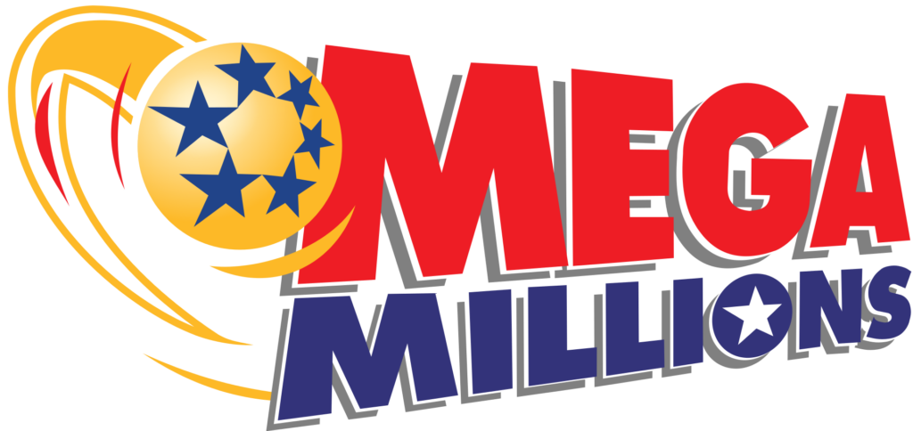 <em>Mega Millions</em> logo.