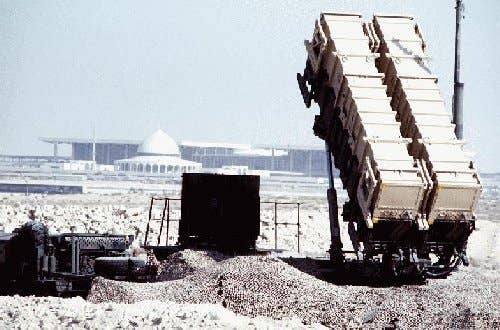 patriot missile battery during the gulf war