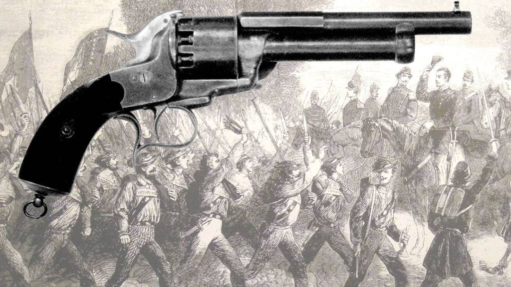 The Confederacy’s double-barreled sidearm fired two different calibers