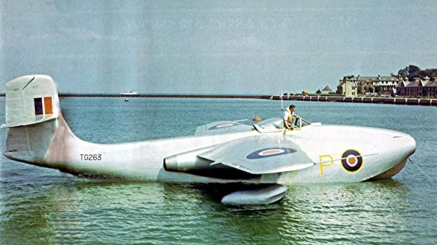 How the British made a jet-powered, flying boat fighter plane