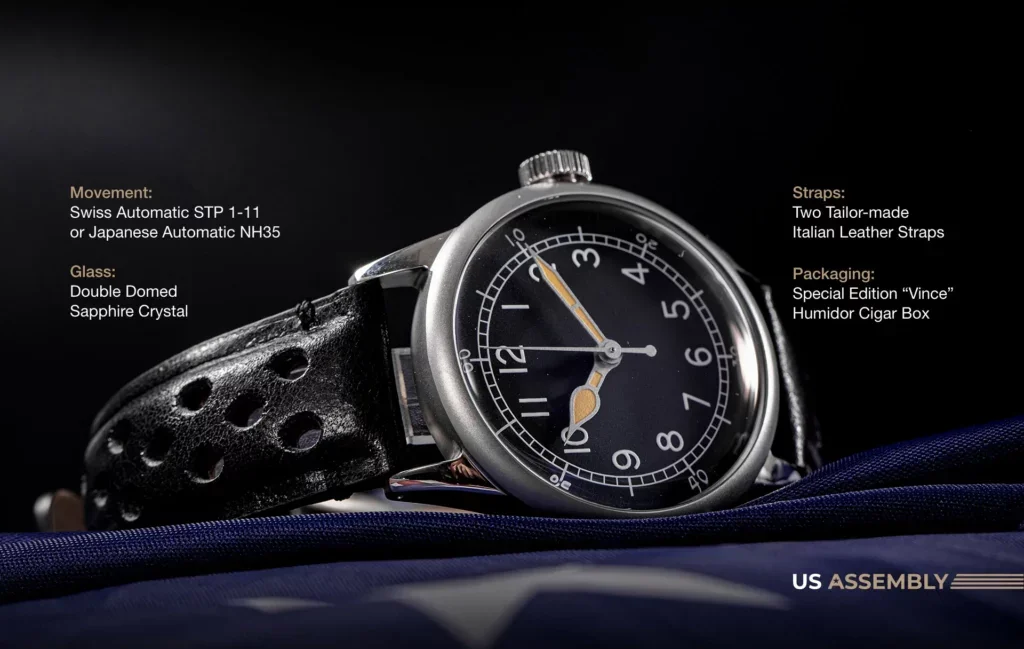 A veteran-inspired watchmaker brought back the iconic watch that won World War II