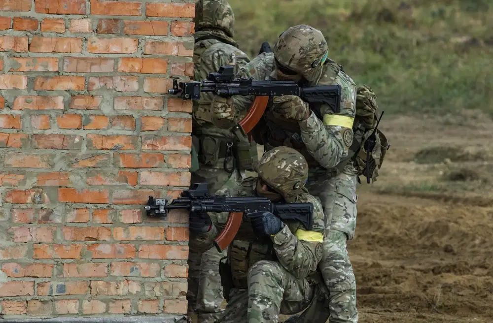 <em>Ukrainian forces predominantly use the 7.62x39mm and 5.45x39mm cartridges (U.S. Army)</em>