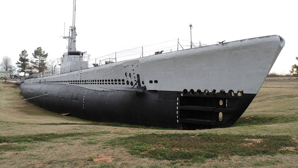 USS Batfish (SS-310), at Muskogee, Oklahoma.
