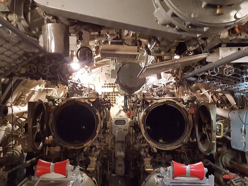 oklahoma submarine torpedo room