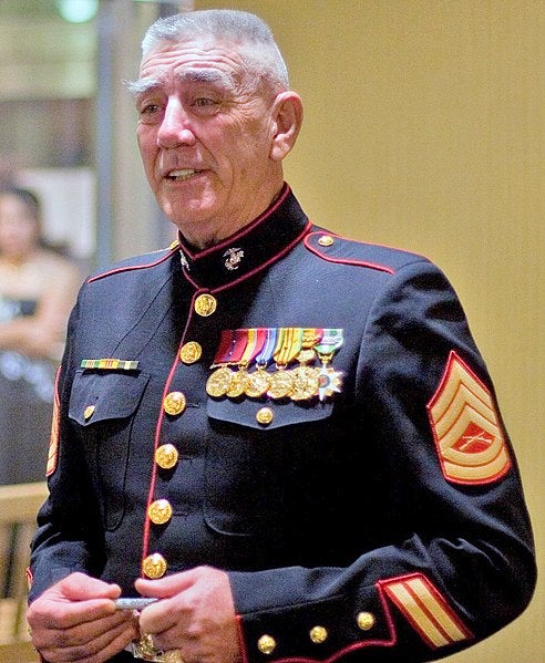 The Gunny’s family donates auction fund to Young Marines