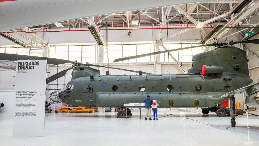 This RAF Chinook served in every major British conflict from the Falklands to Afghanistan