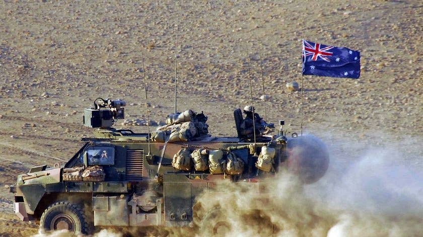<em>A Bushmaster in Afghanistan (Australian Defence Force)</em>