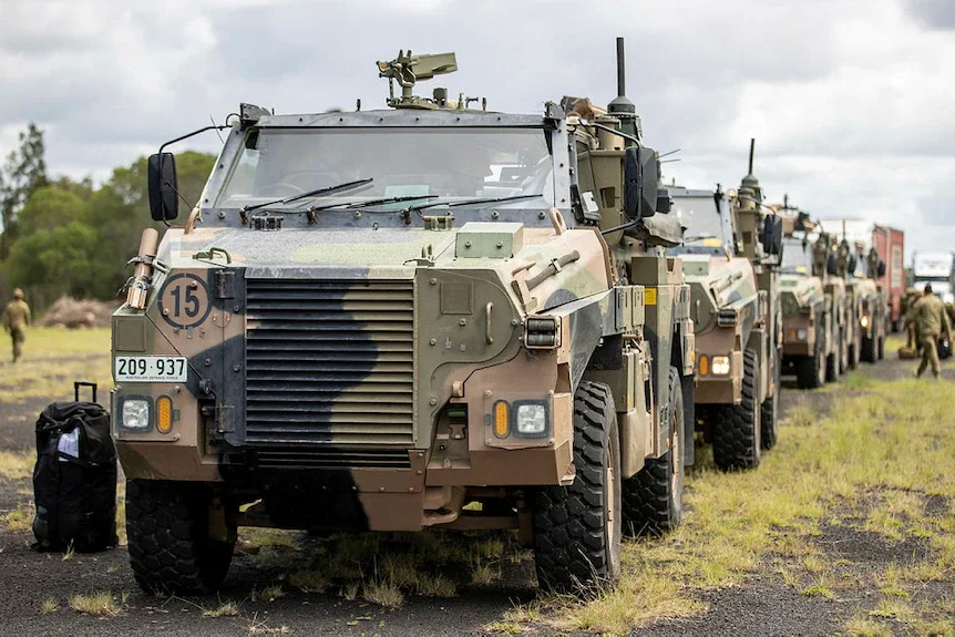Australia is answering Ukraine’s request for Bushmaster armored vehicles