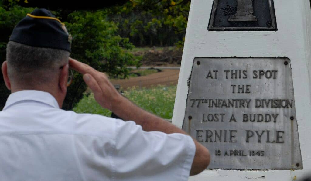 war correspondents memorial for ernie pyle