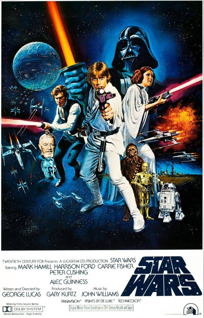 star wars film poster