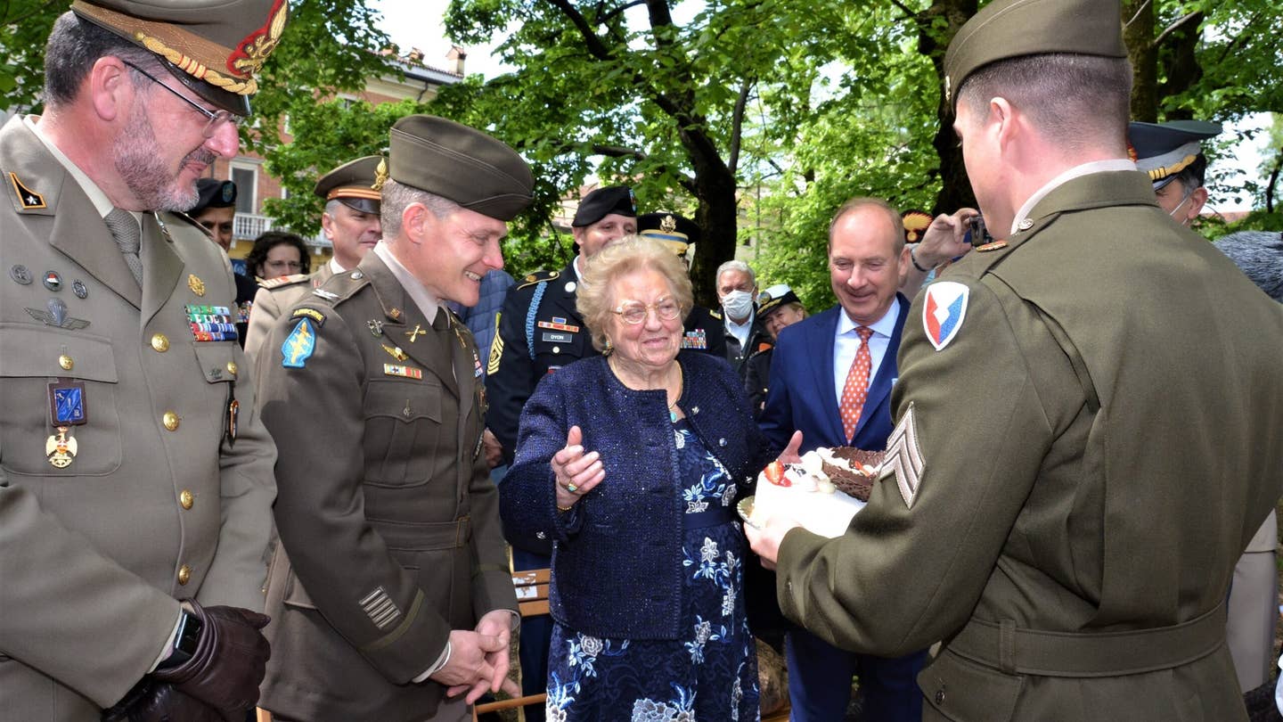 After 77 years, the Army returned a birthday cake they stole during WWII