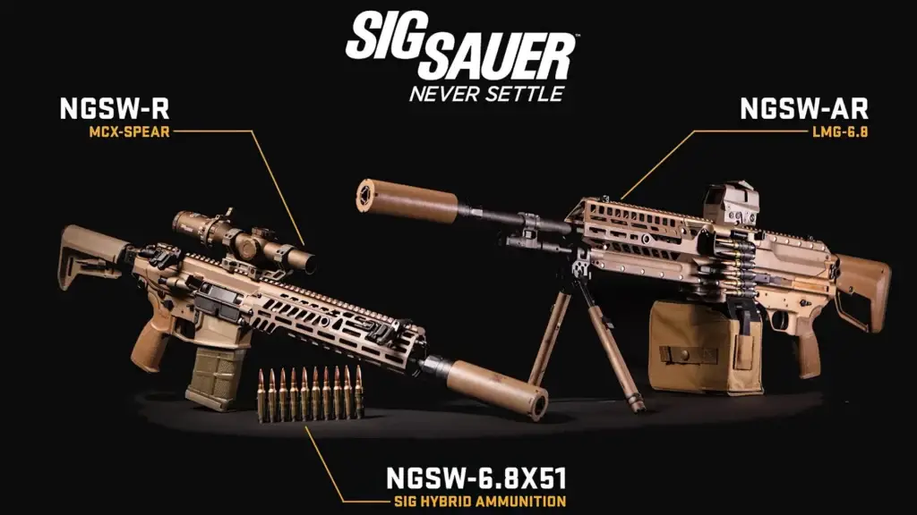 <em>SIG Sauer has cornered the US military small arms market (SIG Sauer)</em>