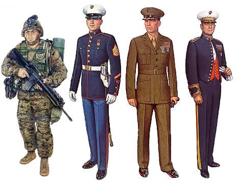 is the marine corps a cult? They sure do love their uniforms