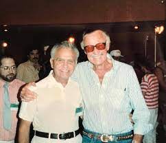 Jack Kirby and Stan Lee. Photo courtesy of comicsbeat.com.