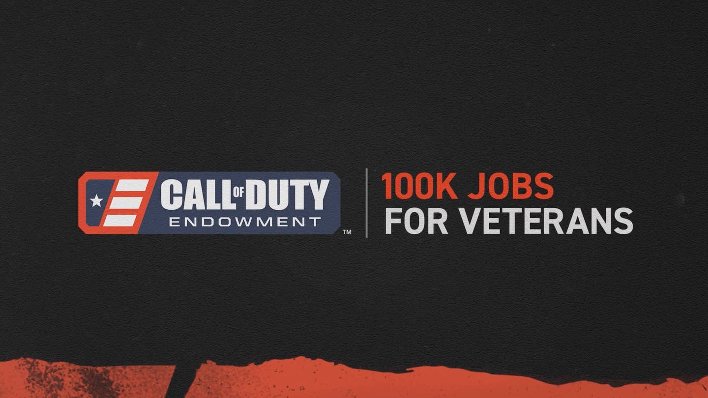Call of Duty endowment reaches milestone of 100,000 veterans placed into meaningful employment