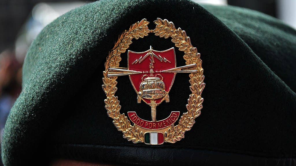 Member of the Special Forces Corps Mexico. (Public domain)