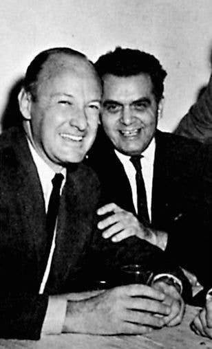 Stan Lee and Jack Kirby. Photo courtesy of pinterest.com.
