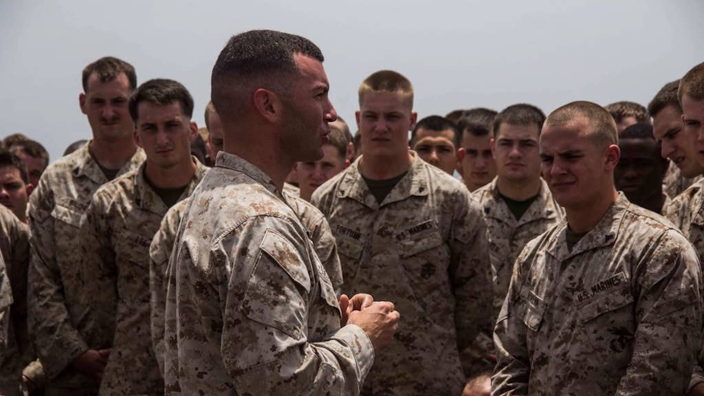 The libo brief in action. (U.S. Marine Corps photo by Cpl. Michael S. Lockett/Released)