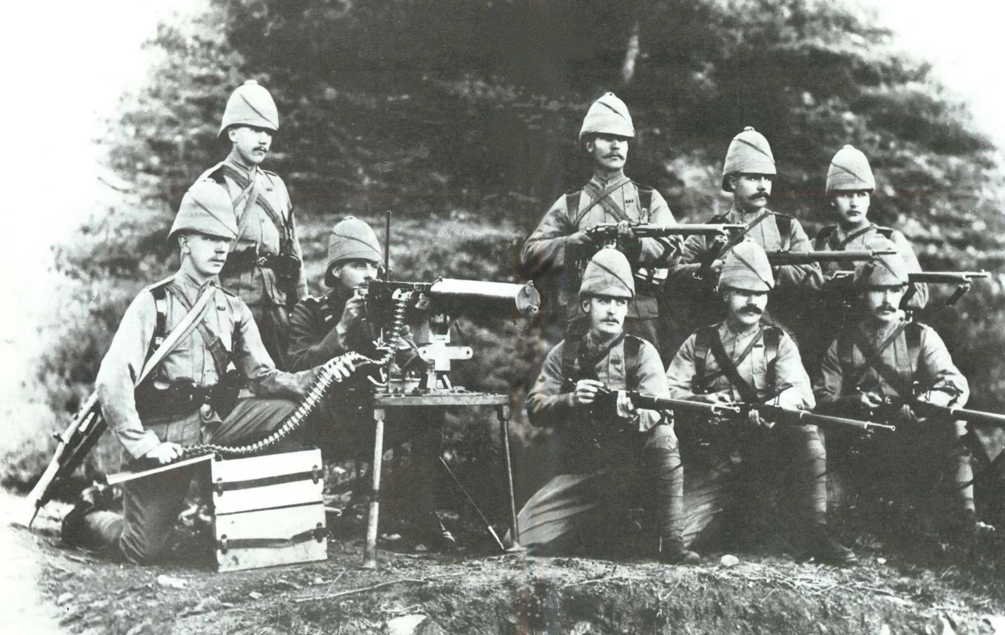 The Maxim Gun's devastating firepower changed warfare forever