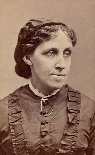 Louisa May Alcott in 1870. Photo courtesy of wikipedia.org.
