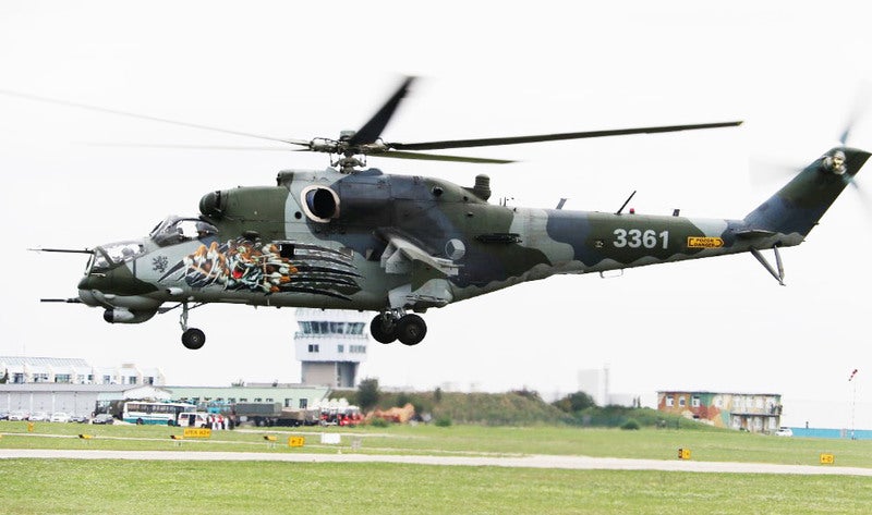 The Czech Republic donated these iconic helicopter gunships to Ukraine