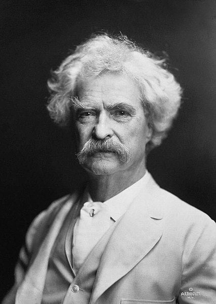 Mark Twain quit his Confederate Ranger unit before the Civil War ever reached him