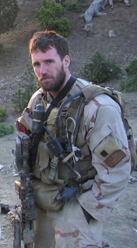<em>Murphy in Afghanistan (U.S. Navy photo)</em>