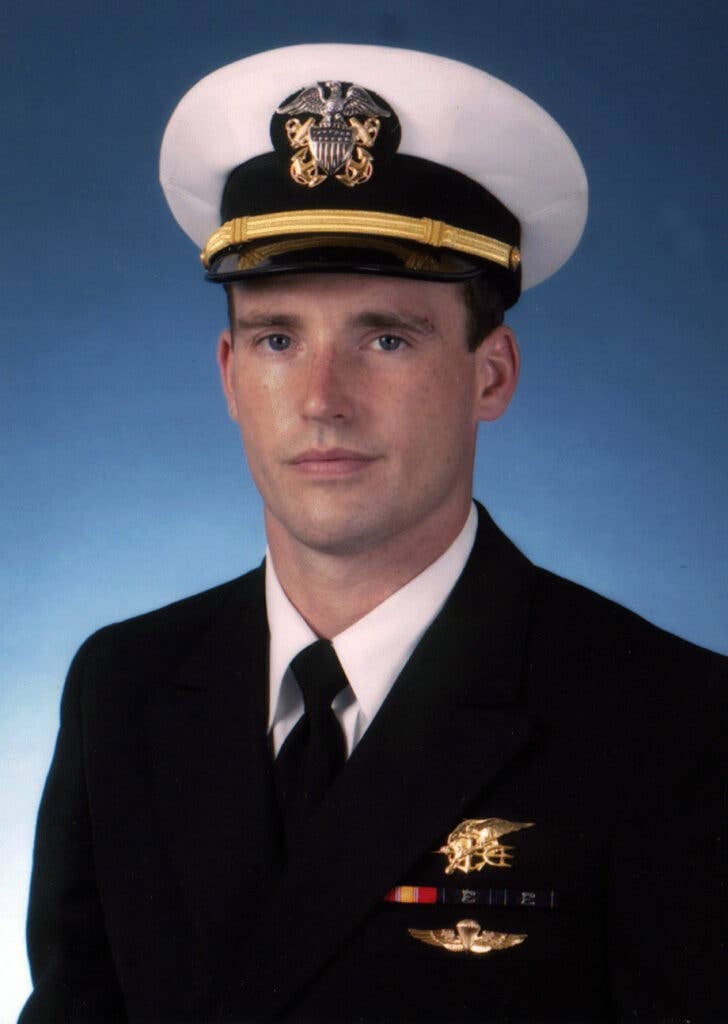 <em>Lt. Michael P. Murphy, from Patchogue, N.Y. Murphy was the first sailor to receive the Medal of Honor since the Vietnam War (U.S. Navy photo)</em>