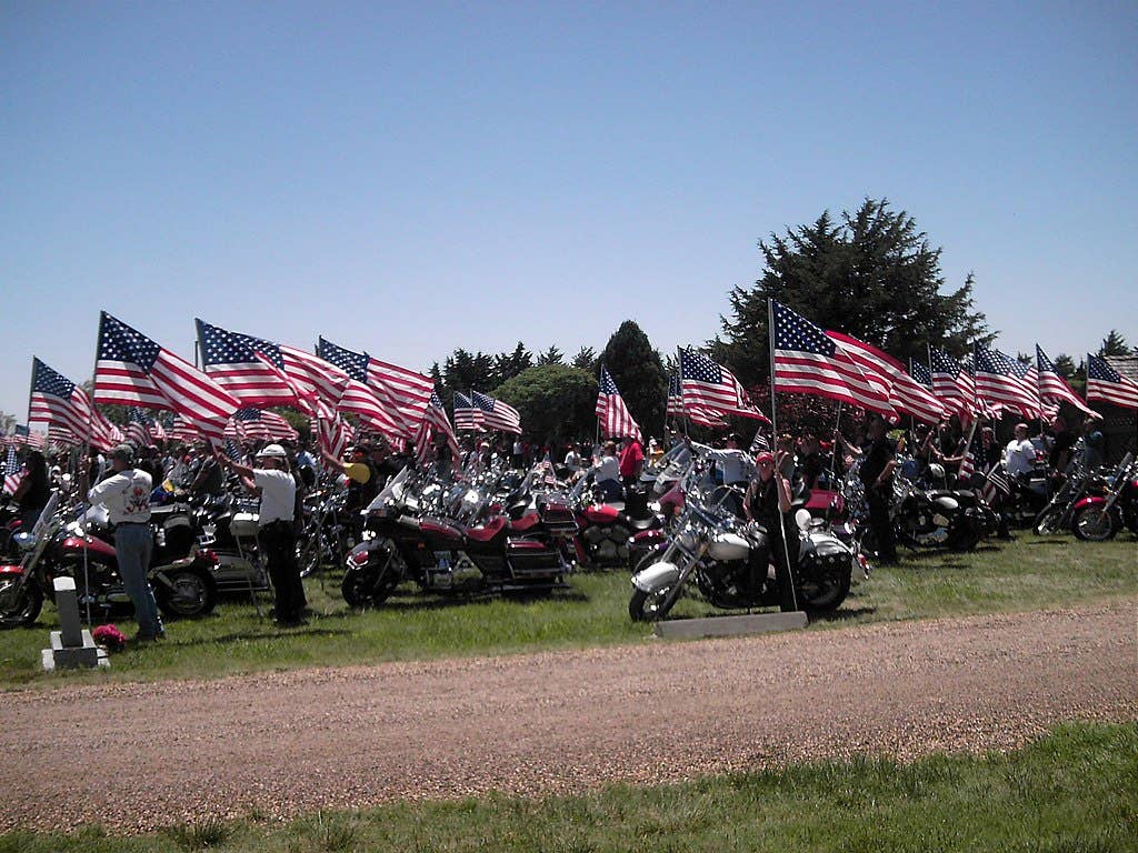 Patriot Guard Riders.