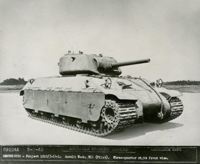 This experimental WWII tank was like a Sherman on steroids