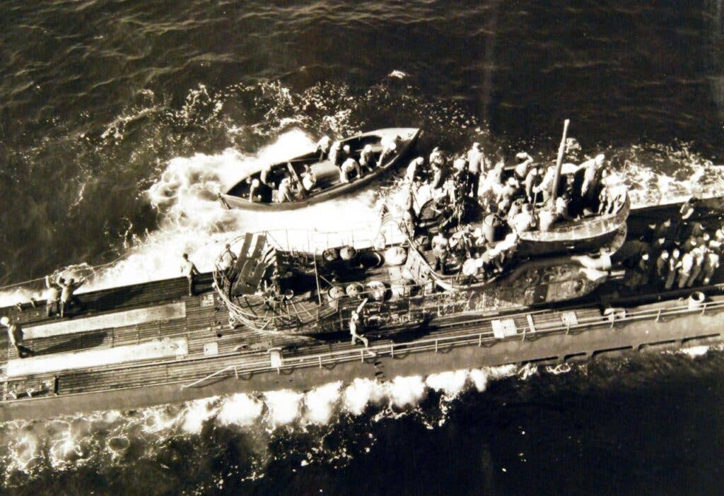 german u-boat surrender
