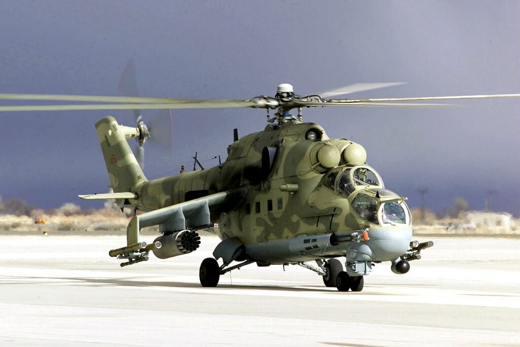 The Czech Republic donated these iconic helicopter gunships to Ukraine