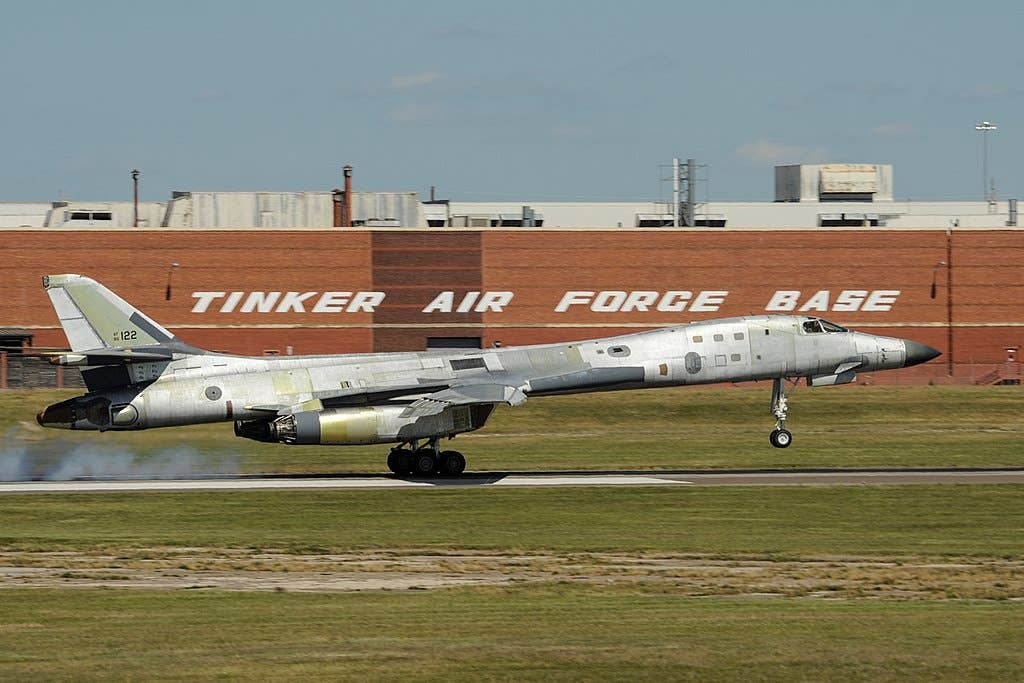 B-1B Lancer at Tinker Air Force Base
