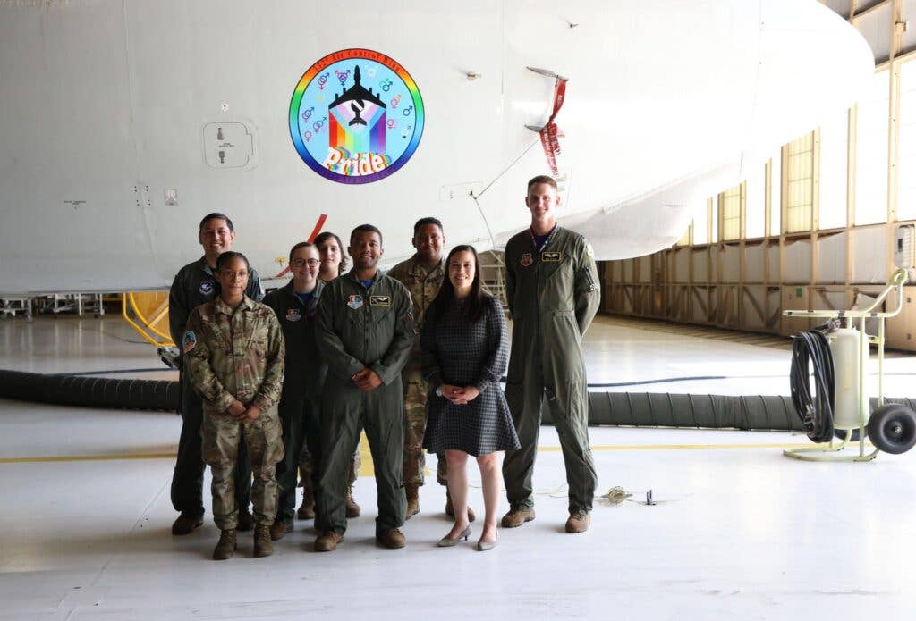 Air Force members at Tinker Air Force Base