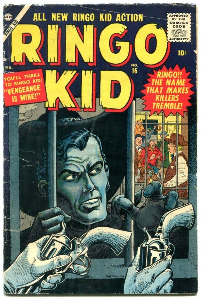 The Ringo Kid comic. Photo courtesy of hipcomic.com