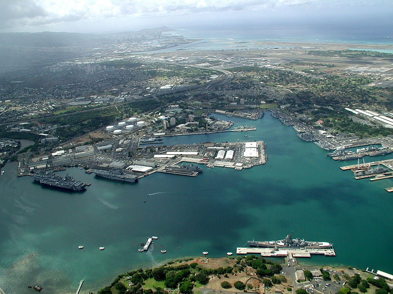 pearl harbor top navy installations