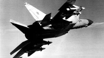 This legendary Soviet aircraft’s engines were basically two missiles jammed into a fuselage