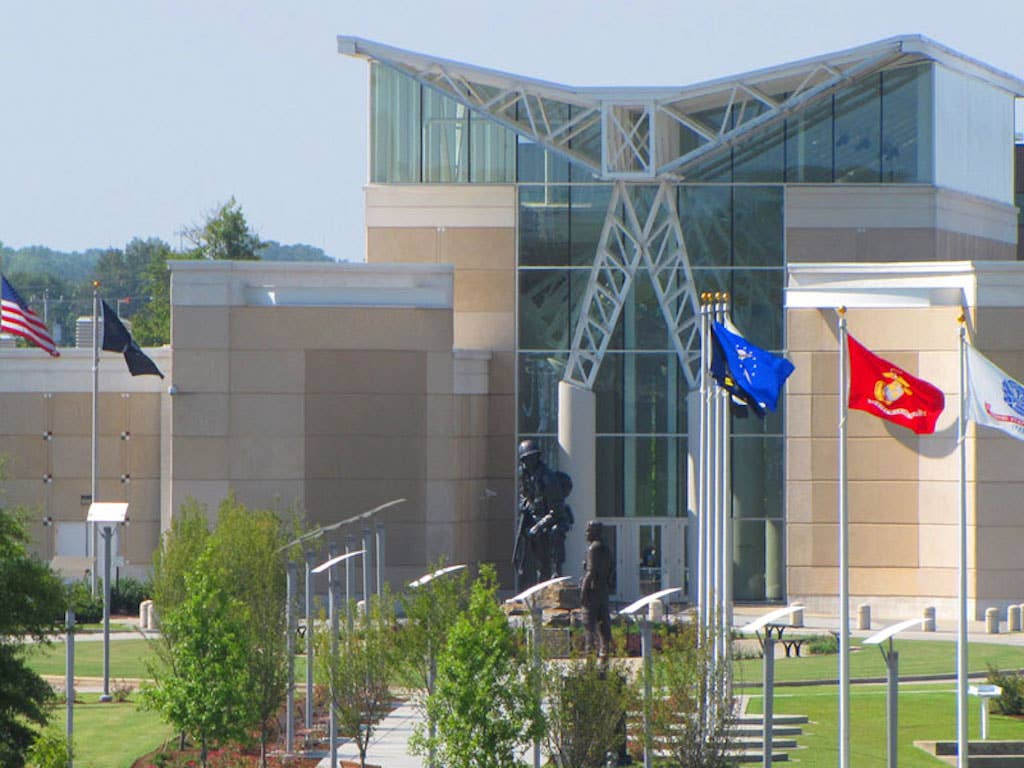 Front of the United States Army Airborne & Special Operations Museum. (Wikipedia)
